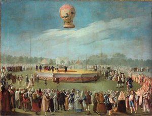Ascent of a Balloon in the Presence of the Court of Charles IV