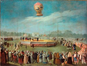 Ascent of a Balloon in the Presence of the Court of Charles IV