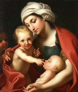 Charity with Three Children