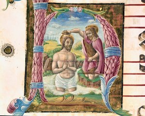 The Baptism of Christ (detail)