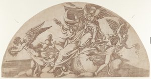 God Seated on the World, 1540-45