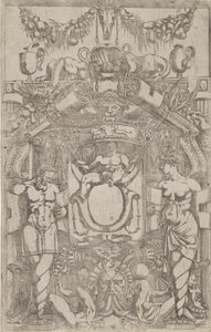 Ornament with a Small Empty Oval