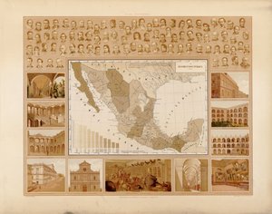 Picturesque and Historical Atlas of the United Mexican States by Antonio García Cubas