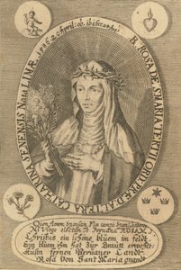 Saint Rose of Lima by Antonio González de Acuña