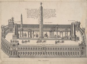 Circi Maximi Accuratissima Descriptio by Antonio Lafreri