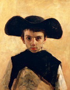 Prevetariello (Little Priest) by Antonio Mancini