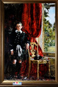 The Young Golfer by Antonio Mancini