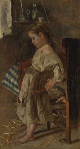 The Poor Child by Antonio Mancini