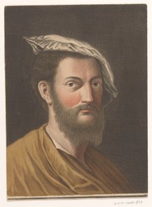 Portrait of Artist Francesco Primaticcio (Portraits of Artists series) by Antonio Pazzi