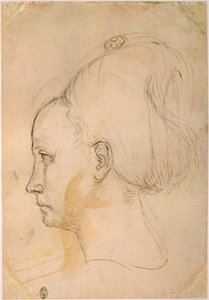 Head of a young woman