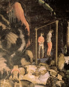 The Hanged Men (detail from St George and the Princess)