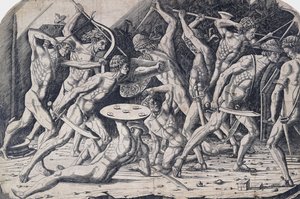 Hercules and the Giants, c.1475-80 by Antonio Pollaiuolo