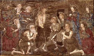 The Descent of Christ into Limbo and the Release of St. John the Baptist, Tapestry Depicting Scenes from the Life of the Saint by Antonio Pollaiuolo