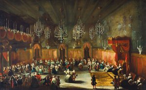 Ball in Honor of Anna Maria Luisa de Medici, Electress of the Palatinate