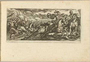 Cavalry Engagement by Antonio Tempesta