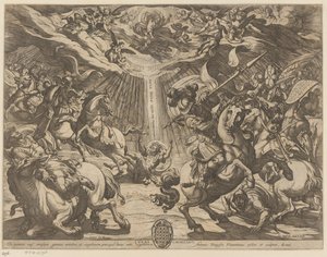 The Conversion of Paul by Antonio Tempesta