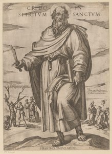 Saint Bartholomew by Antonio Tempesta
