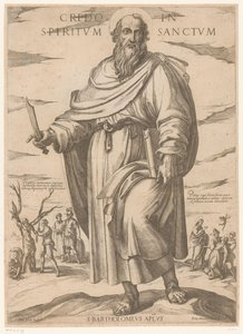 Saint Bartholomew (Credo in Spiritum Sanctum) (Christ, Mary, and the Apostles)