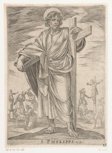 Saint Philip by Antonio Tempesta