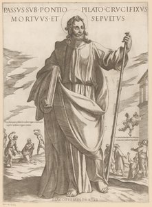 Saint James the Less (Christ, Mary, and the Apostles) by Antonio Tempesta