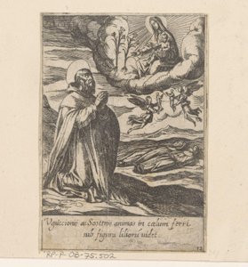 Saint Philip Prays for the Souls of Two Brothers (The Life of Philip Benitius) by Antonio Tempesta
