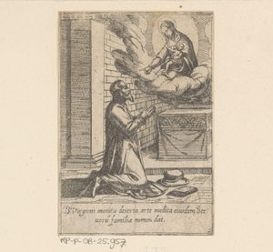 Saint Philip Places Himself Under the Protection of the Virgin Mary (The Life of Philip Benitius series)