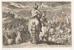 The Defeat of the Ethiopians by Antonio Tempesta