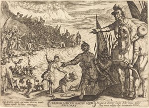 Gideon Chooses His Soldiers by Antonio Tempesta
