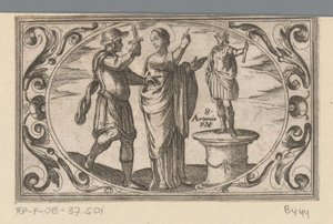 Saint Artemia (series title: Roman Martyrdoms) by Antonio Tempesta
