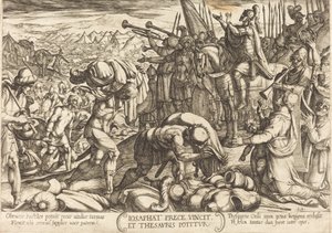 Josaphat Thanking God for His Victory by Antonio Tempesta