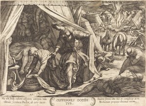 Judith and Holofernes by Antonio Tempesta