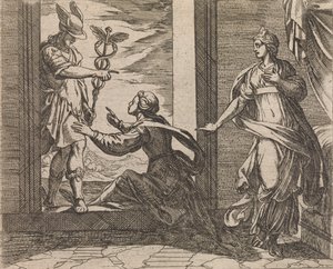 Mercury Turning Aglauros to Stone