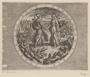 Rome and Batavia Shake Hands (The Batavian Wars Against the Romans)