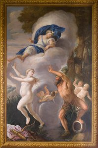 North elevation mural depicting Alpheus and Arethusa, The Banqueting House