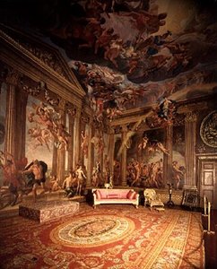 Olympian Gods, wall paintings in the Heaven Room, c.1695-96 by Antonio Verrio