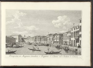 View of the Grand Canal in Venice by Antonio Visentini