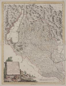 The Region of Verona with the District of Cologna by Antonio Zatta