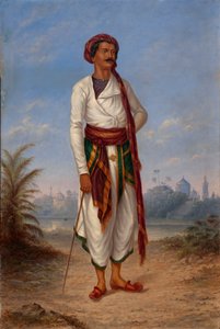 Hindu Man by Antonio Zeno Shindler