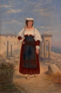 Italian Woman, ca. 1890-1899 by Antonio Zeno Shindler