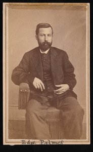 Portrait of Edward Palmer by Antonio Zeno Shindler