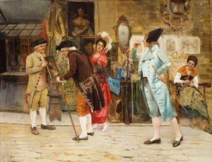The Old Curio Shop by Antonio Zoppi