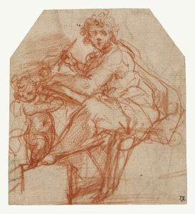 Saint Matthew by Antonio da Correggio