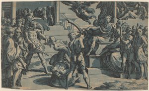 The Martyrdom of Saints Peter and Paul by Antonio da Trento