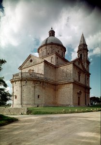 View of the Church of San Biagio by Antonio da Sangallo