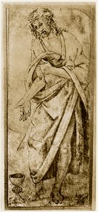 Christ and the Chalice by Antonio Pollaiuolo
