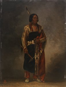 Mak-phe-ah-luta (Red Cloud) by Antonion Zeno Shindler