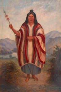 Peruvian Indian by Antonion Zeno Shindler