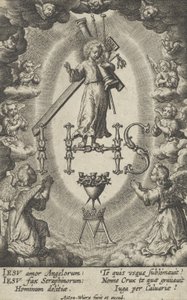 Sacred Monogram by Antonius Wierix