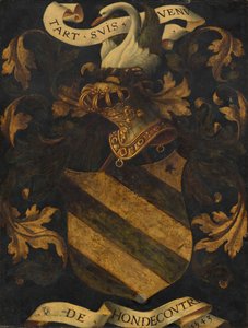 Crested Coat of Arms [reverse], 1543 by Antwerp 16th Century