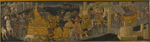 The Triumph of Scipio Africanus by Apollonio (studio of) & Marco del Buono (1402 89)